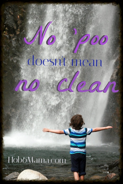 No 'poo doesn't mean no clean == Hobo Mama