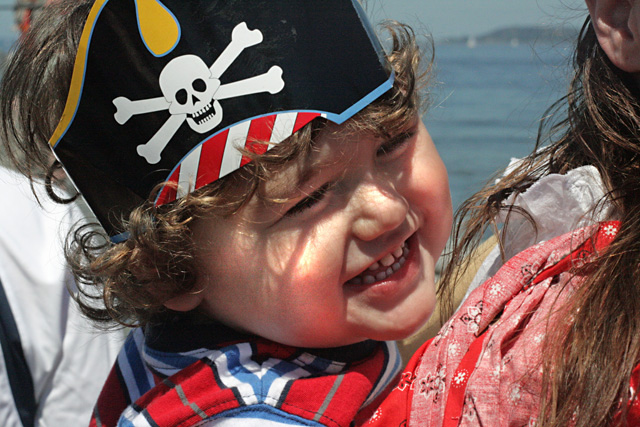 11 happy pirate boy