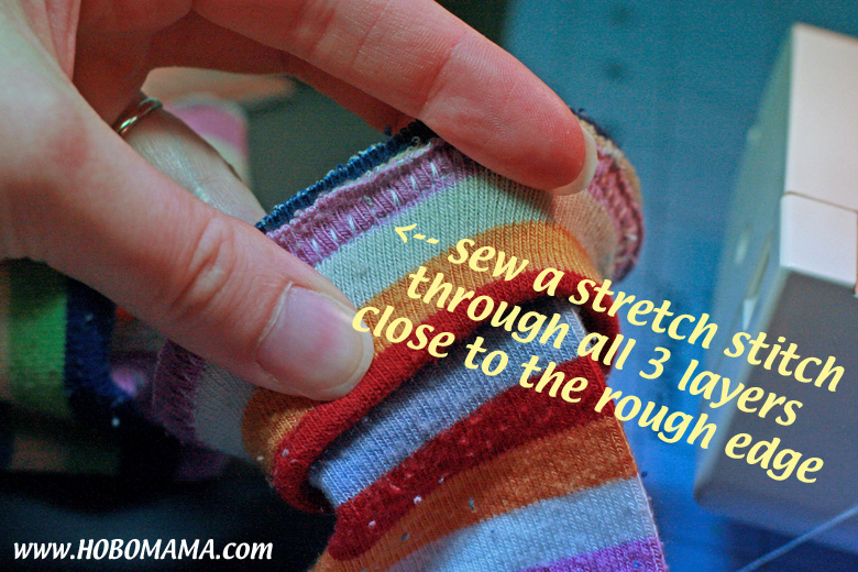 How to make your own baby leg warmers = Hobo Mama
