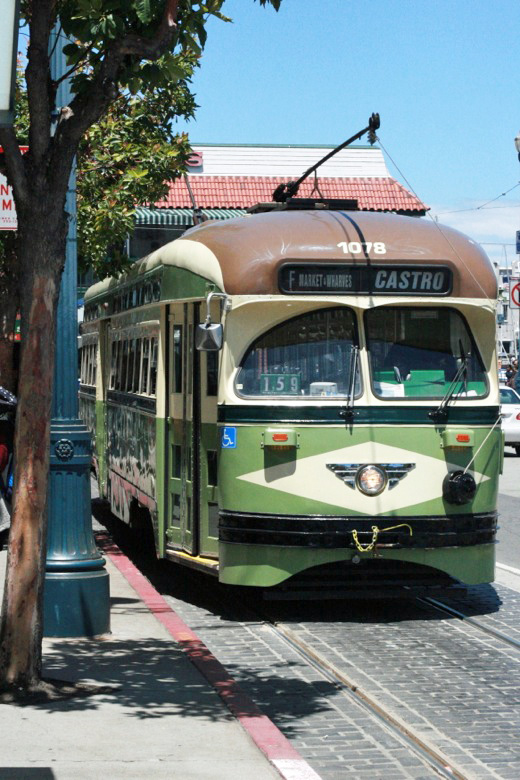 trolley car &#8212; california road trip travel san francisco