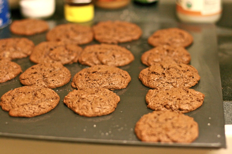 Paleo cocoa – almond butter cookies == Hobo Mama