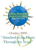Attachment Parenting International month Oct 2009