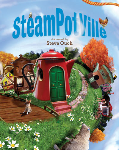 SteamPotVille by Steve Ouch children's book